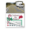 Stock Delivery Truck Shape Calendar Pad Magnets W/Tear Away Calendar